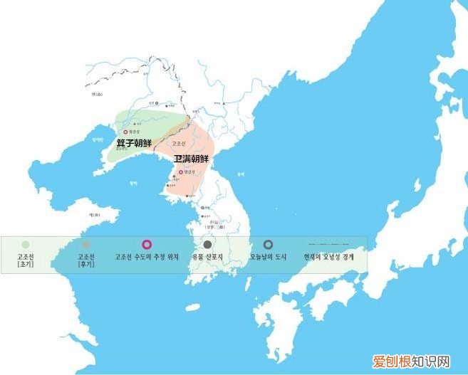 真实的韩国历史地图 韩国历史朝代顺序表图
