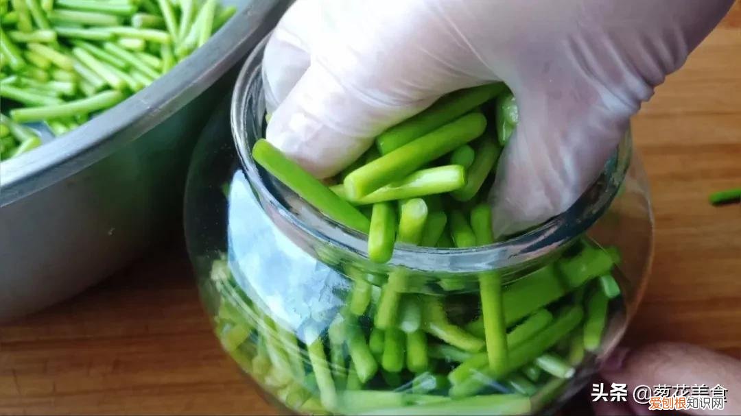 蒜苔怎么腌制才好吃？腌蒜苔的正宗做法和配方