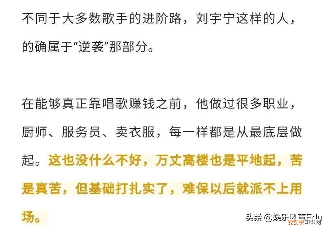 10年心酸成名史:他的成功无人能复制 刘宇宁个人资料简介