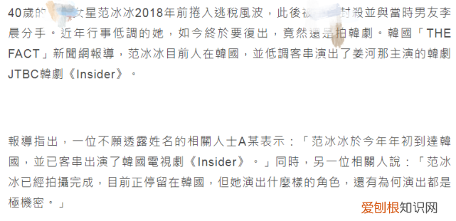 低调赴韩拍片,甘为韩星当绿叶 范冰冰个人资料和简历