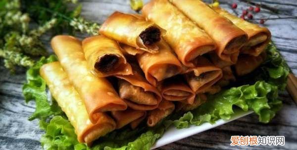 豆沙春卷的做法，豆沙春卷皮的做法