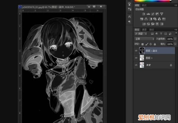 ps怎么提取线稿，ps里要怎样提取线稿