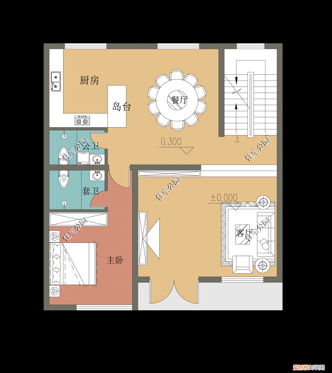 农村自建房设计方案 乡村实用型自建房设计图片