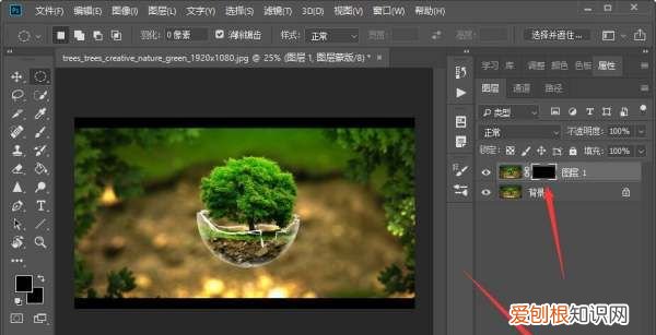 ps怎样添加黑色蒙版，PS怎么样添加图层蒙版
