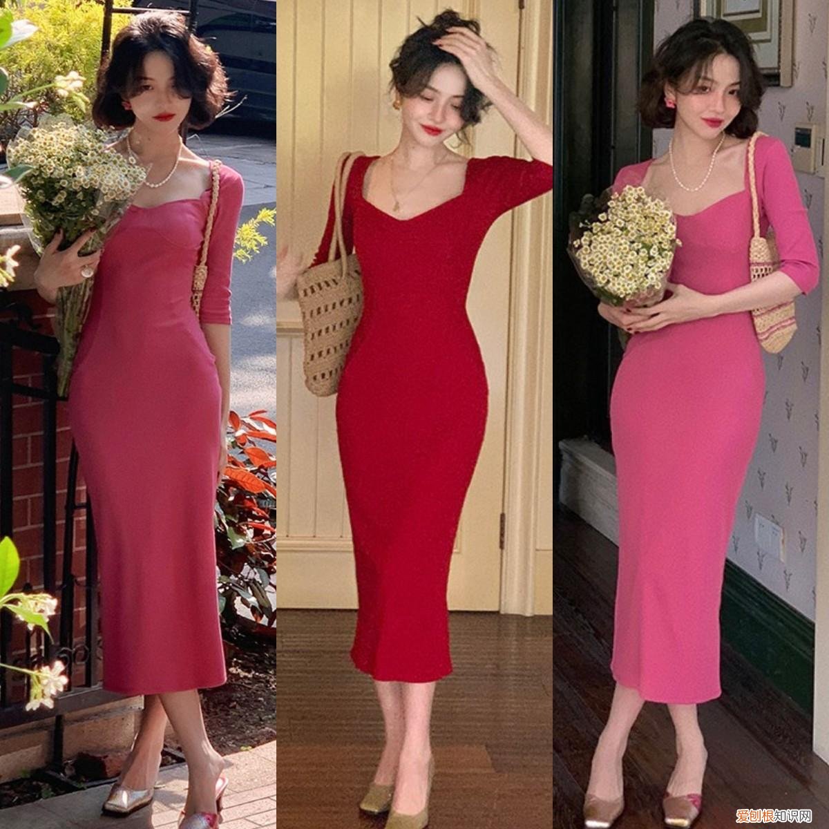 时尚连衣裙穿搭