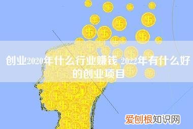 创业2020年什么行业赚钱,2022年有什么好的创业项目