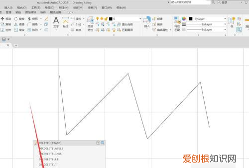 怎么在cad里面删除部分线段，cad怎么修剪多余的线条快捷键