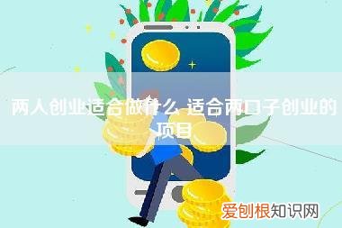 两人创业适合做什么,适合两口子创业的项目