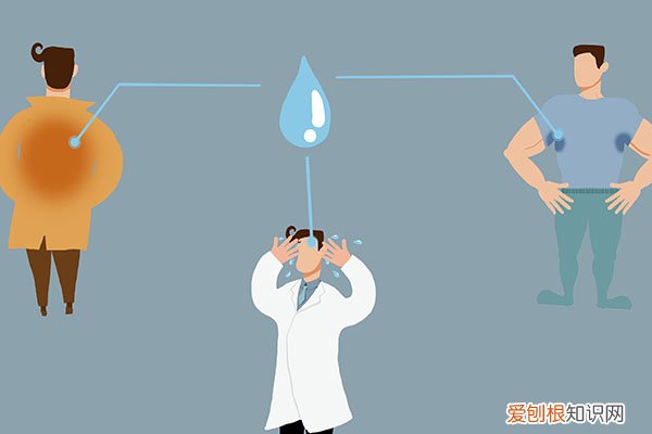 额头、鼻尖、胸部和背部出汗是什么意思