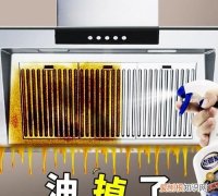 有清理油烟机专用工具，厨房油泥怎么清理 厨房油泥怎么清理干净