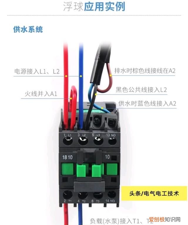 浮球开关公共点和常开点如何区分