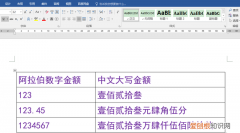 word如何快速输入大写金额,word文档中怎么快速输入金额大写