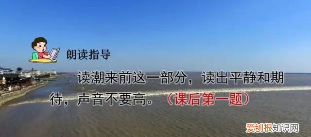 小学语文四年级上册第一课观潮的讲解
