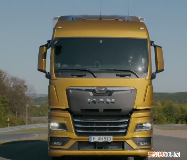 德国曼全新一代tgs卡车四驱技术