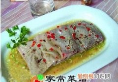 芥茉肚丝的做法，芥末肚丝的家常做法