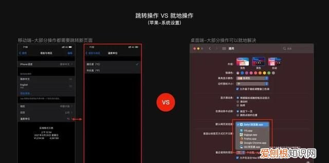 桌面端和移动端的设计差异性是什么