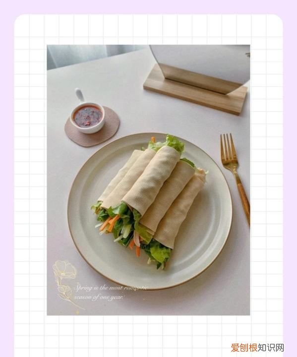 鸡胸肉豆皮卷做法，豆腐皮卷生菜的做法