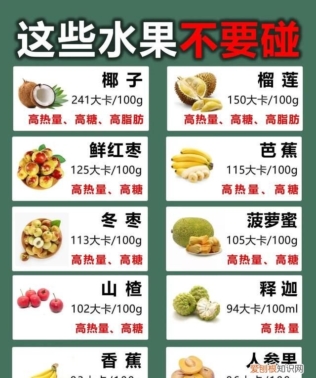 食物热量表减肥专用 食物热量表