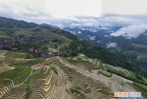 广西龙胜夏日龙脊景色迷人