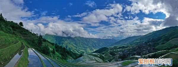 广西龙胜夏日龙脊景色迷人