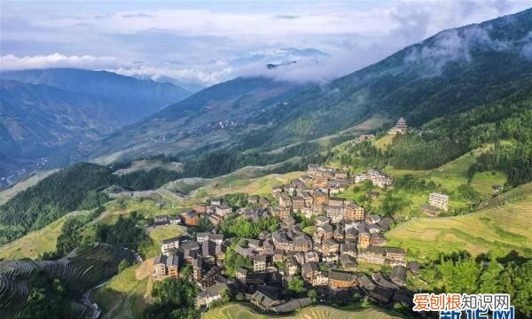 广西龙胜夏日龙脊景色迷人