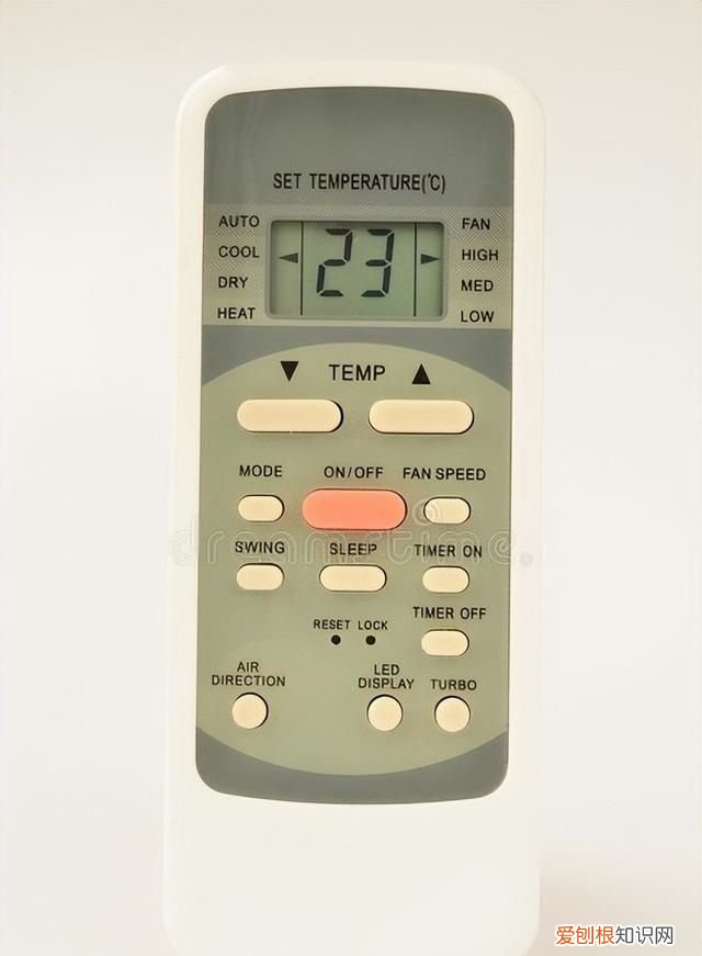 空调遥控器上有个人头是什么意思