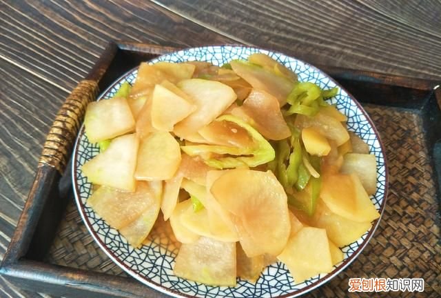 炒冬瓜清淡爽口比肉还好吃