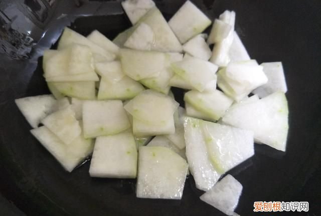 炒冬瓜清淡爽口比肉还好吃