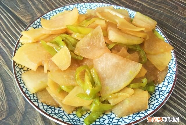 炒冬瓜清淡爽口比肉还好吃