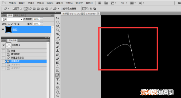 ps要怎样才能画曲线，ps里怎么弄弯曲的线条图片