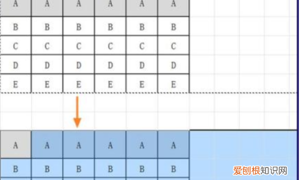 excel表格复制后怎么保持原格式