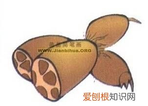 怎么简单洗藕，简笔画路涂什么颜色