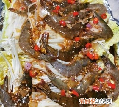 碳烤锡纸椒盐虾,炭炉锡纸焗虾