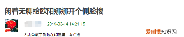 欧阳娜娜的鼻子是塌鼻子吗,欧阳娜娜鼻子侧脸