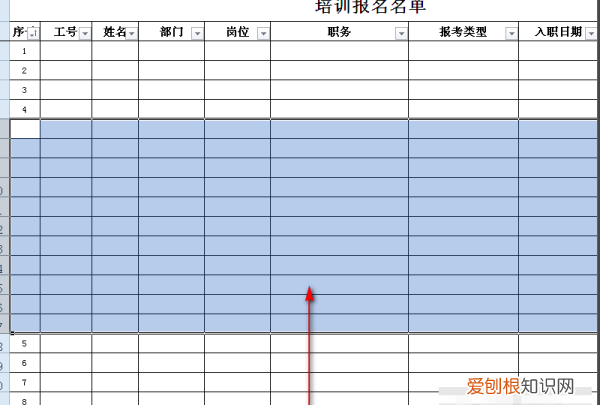 如何才能在Excel批量插行或列