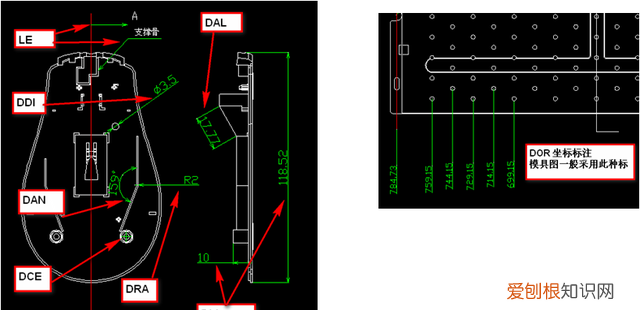 cad工程图纸标注符号大全