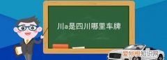 成都车牌号代表的地区，四川省车牌的首字母代表的地区