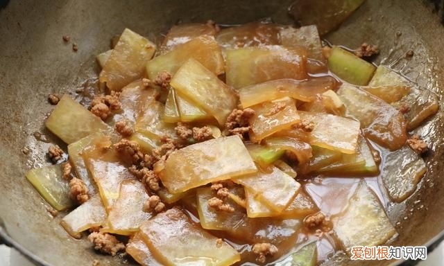 冬瓜怎么做好吃又简单炒的菜,教你冬瓜最简单的做法鲜香软烂
