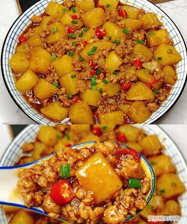 肉末炒土豆的做法大全