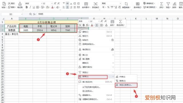 wps表格根据条件排序的三种技巧