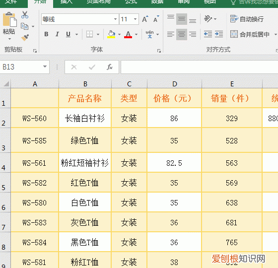 excel表格表头如何画斜线