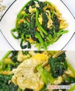 素炒菠菜鸡蛋怎么炒，菠菜和鸡蛋怎么炒好吃