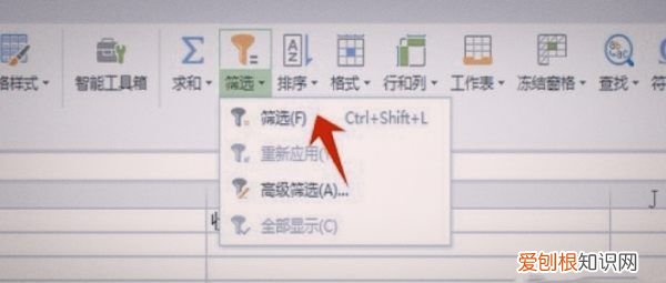 Excel表格中如何做筛选