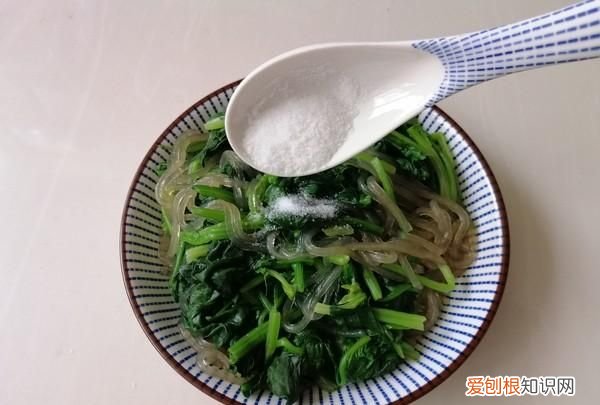 菠菜粉丝怎么做，凉拌菠菜粉丝怎么做