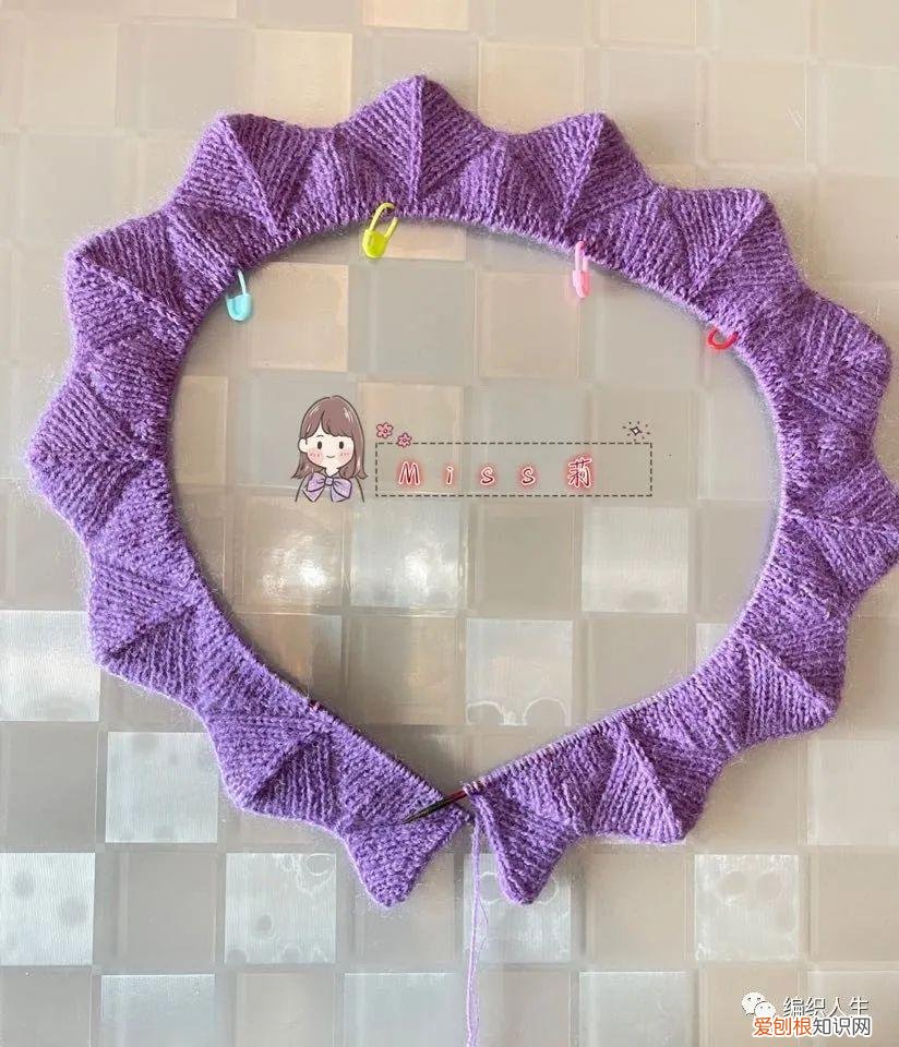 棕榈花毛衣编织图解