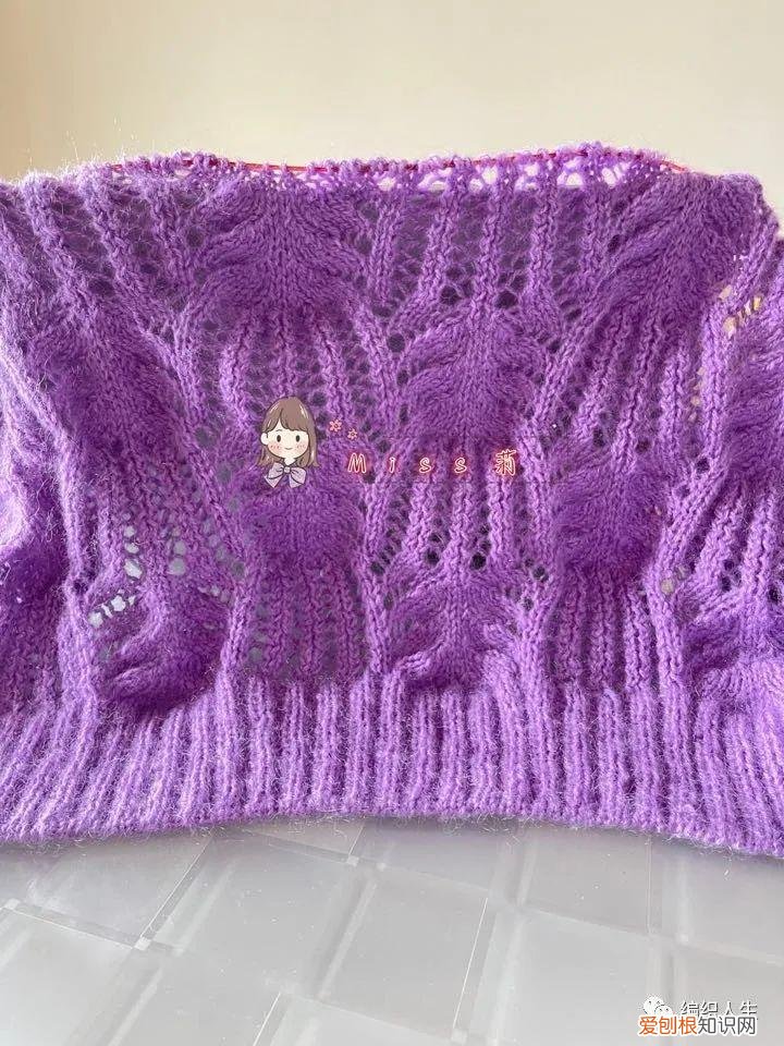 棕榈花毛衣编织图解