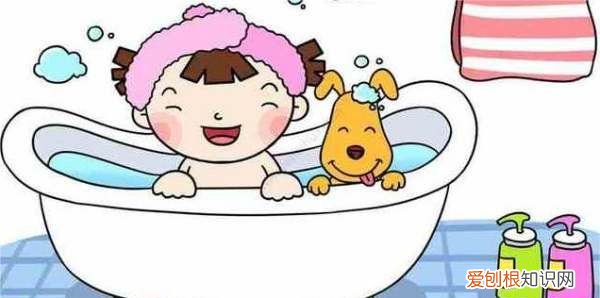 简单的浴缸怎么画，二年级美术洗澡怎么画很简单