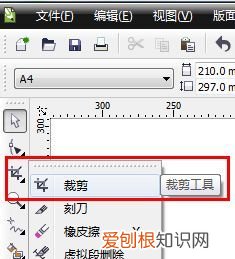 cdr裁剪工具应该如何才能用