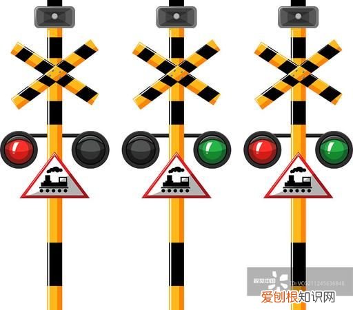 火车也有红绿灯吗,过火车时显示的红灯算是闯红灯
