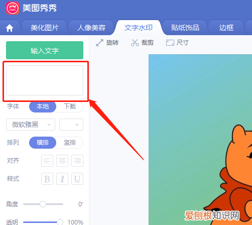 怎么用美图秀秀给添加文字，手机美图秀秀怎么打字上去